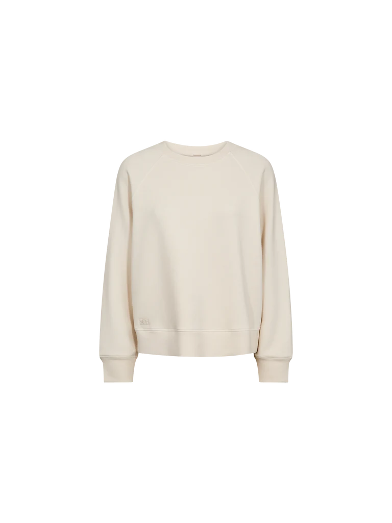 Mos Mosh Abello Basic Sweatshirt Ecru