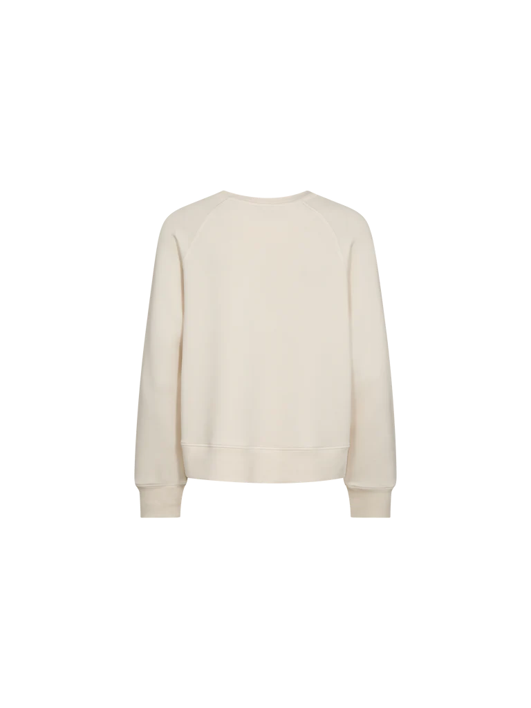 Mos Mosh Abello Basic Sweatshirt Ecru