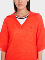 Marc Cain Sports Polo Top Campari