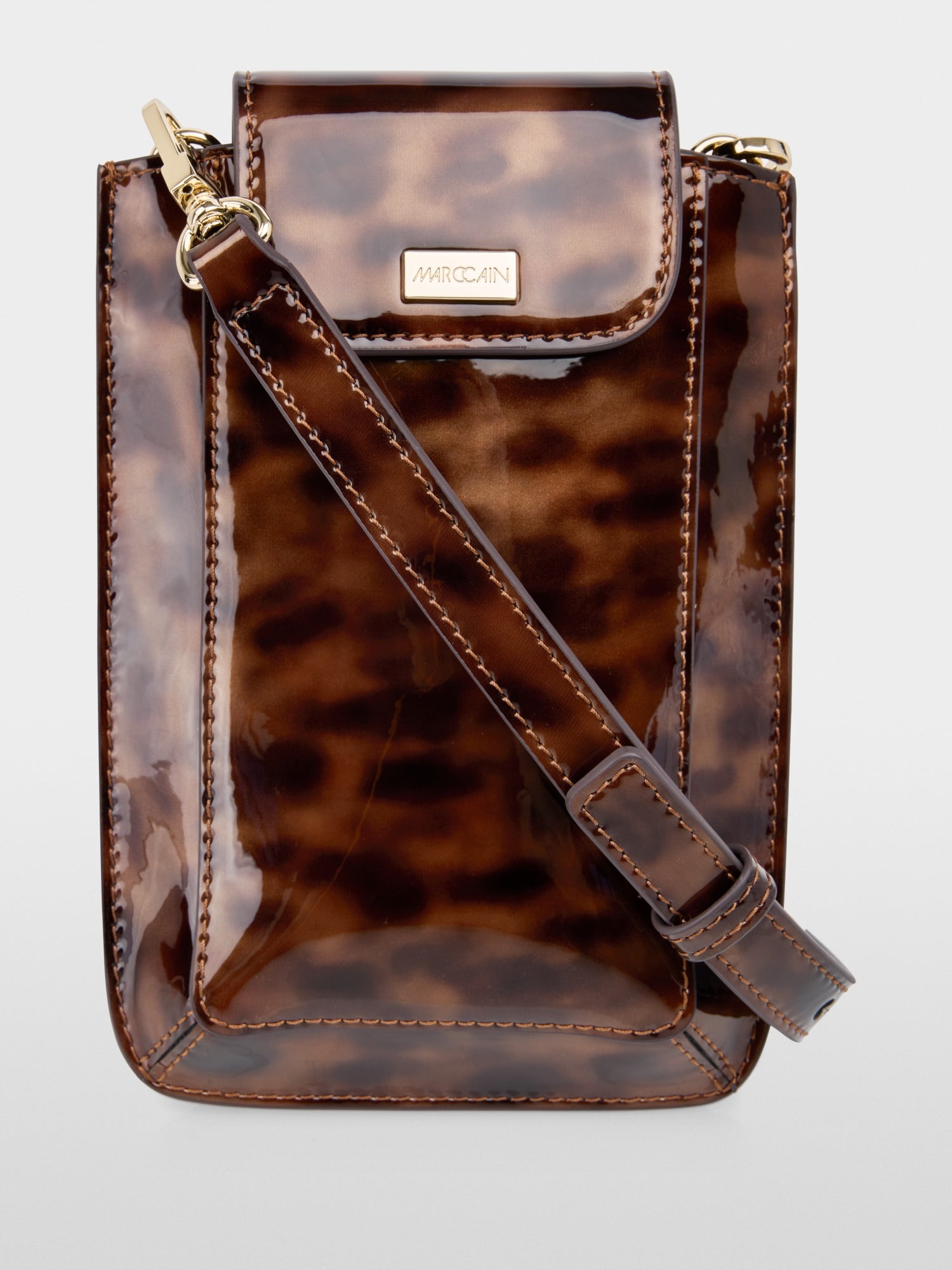 Marc Cain Collections Patent Leather Mini Bag BCTM.01L11