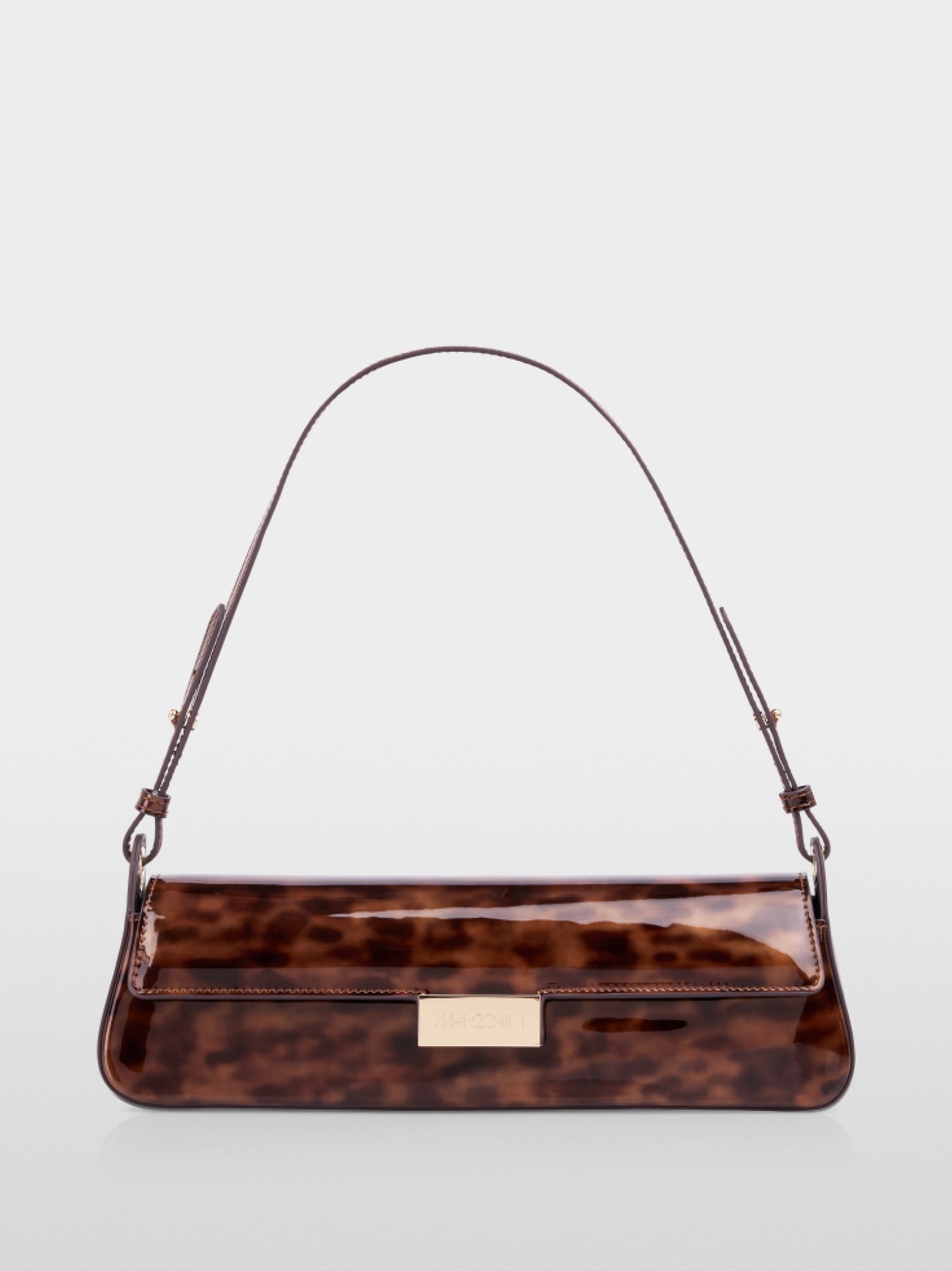 Marc Cain Collections Patent Leather Shoulder Bag BCTI.03L11