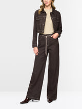 Marc Cain Collections WARRI Jeans Seal Brown BC82.25D09