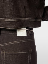 Marc Cain Collections WARRI Jeans Seal Brown BC82.25D09