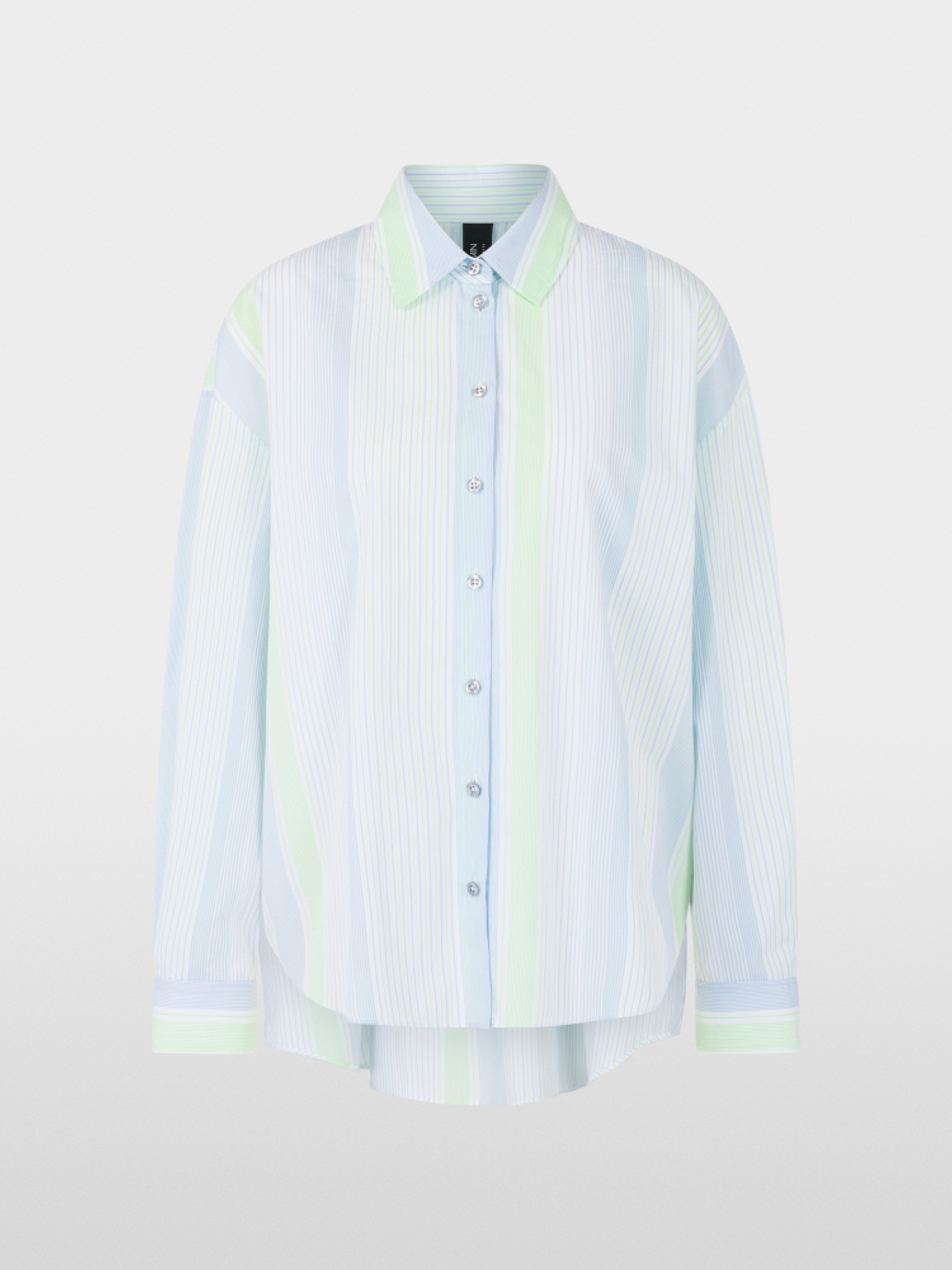 Marc Cain Sports Striped Blouse Niagara Mist BS51.12W15