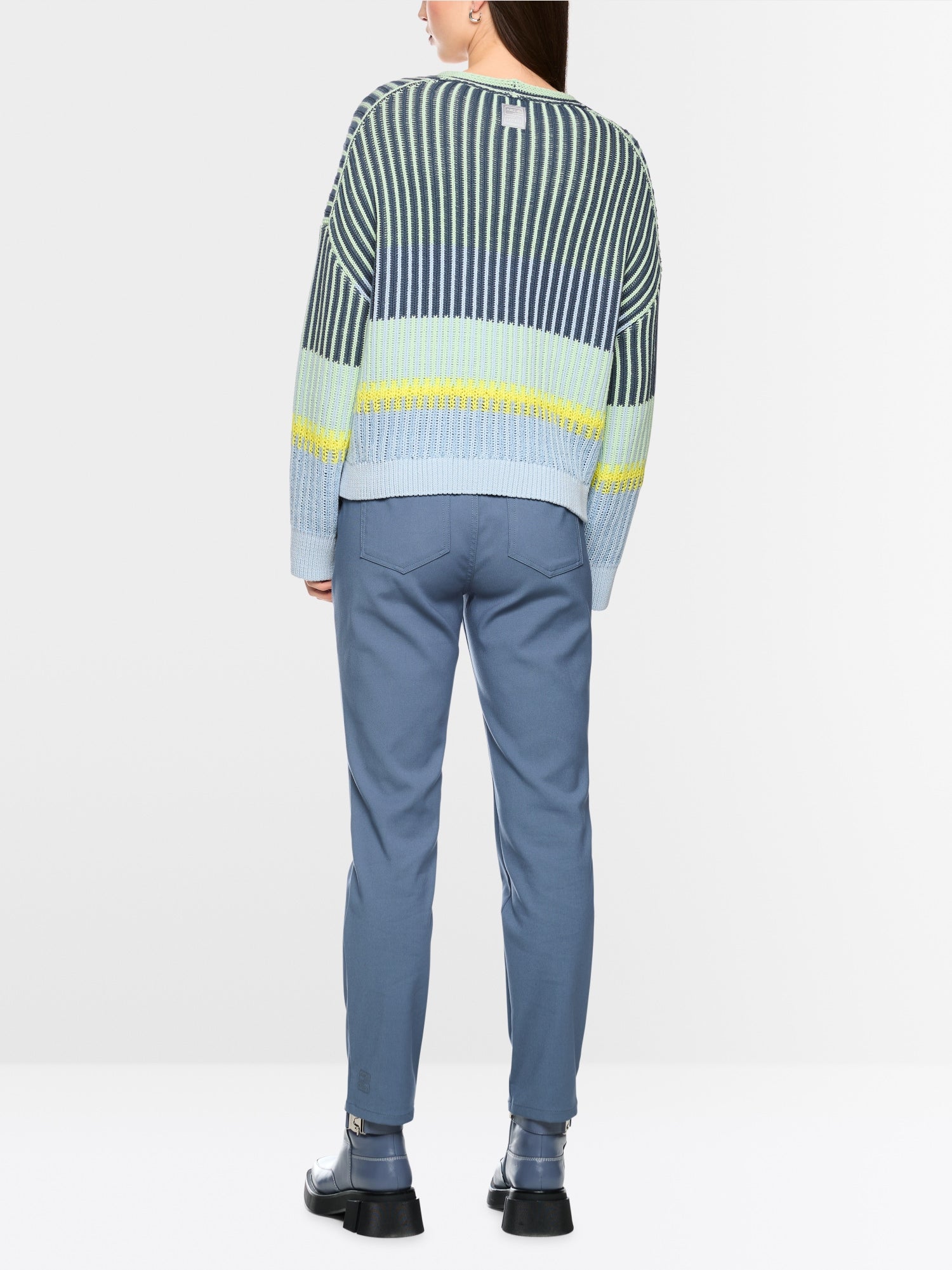 Marc Cain Sports ‘Knitted in Germany’ Sweater Niagara Mist BS41.02M10