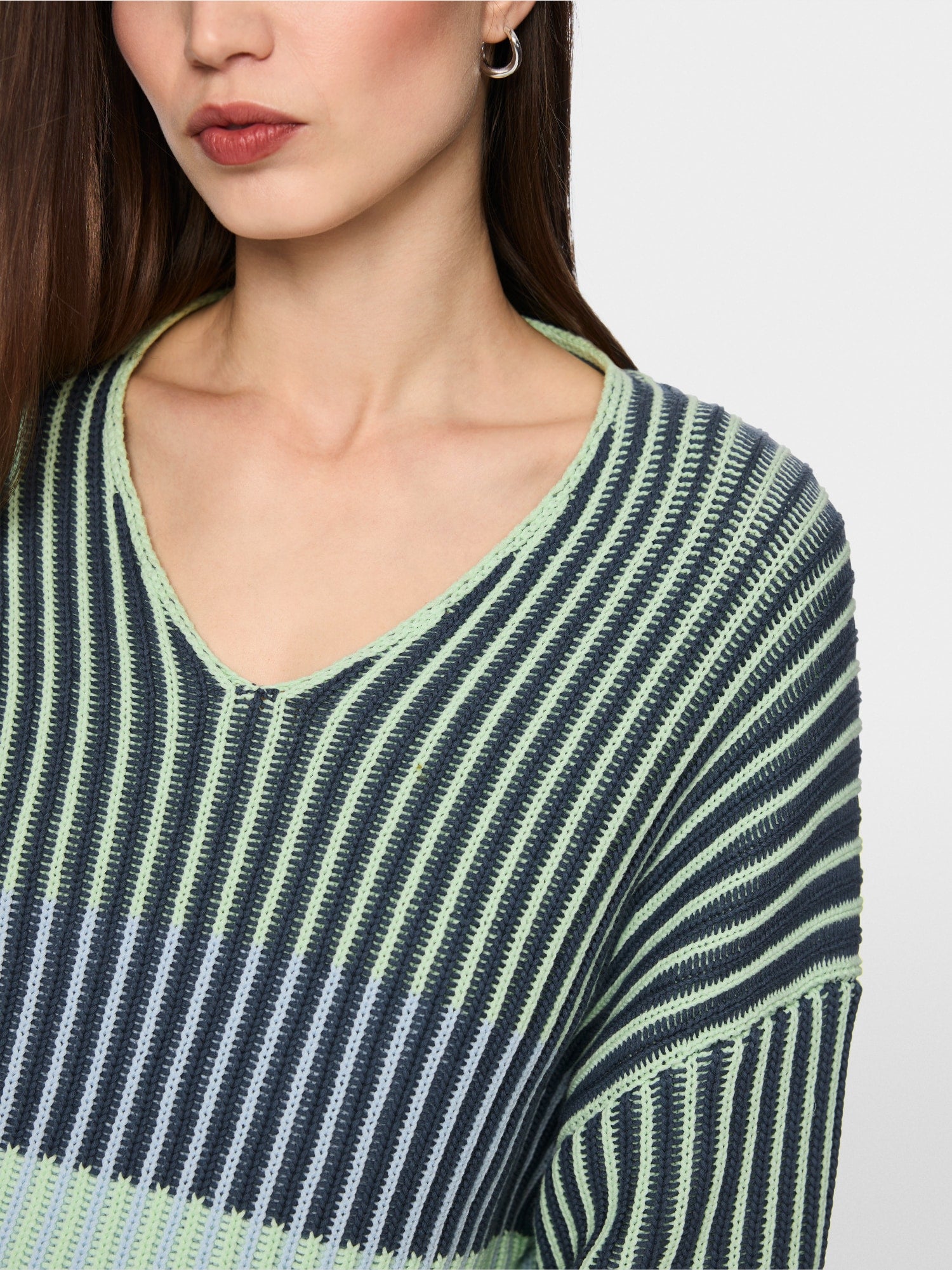Marc Cain Sports ‘Knitted in Germany’ Sweater Niagara Mist BS41.02M10