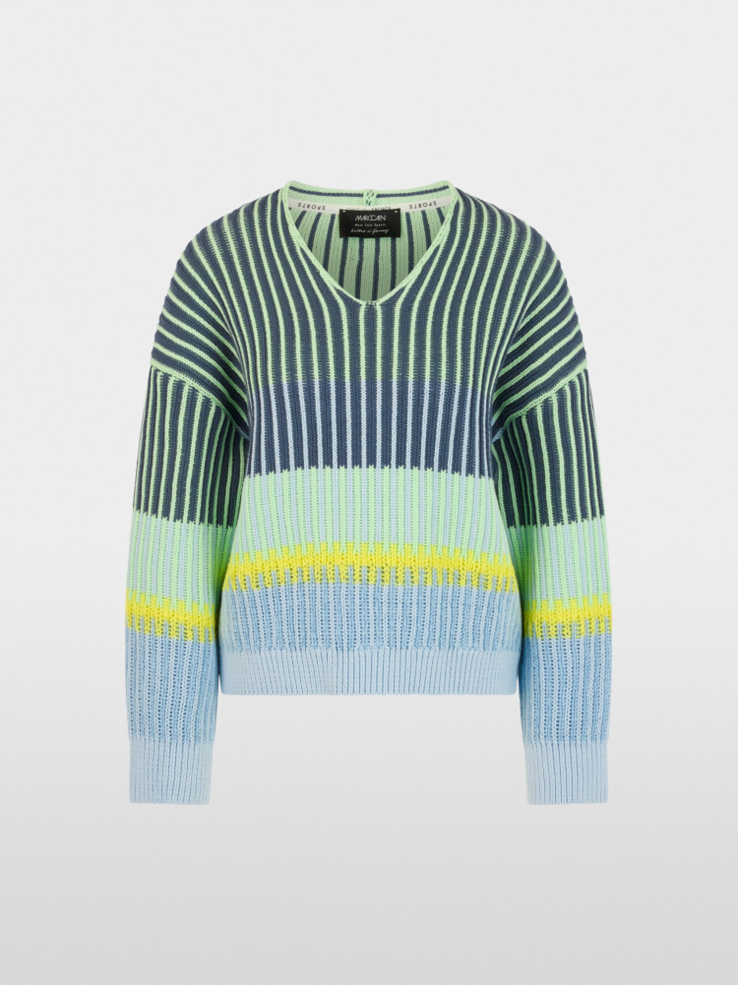 Marc Cain Sports ‘Knitted in Germany’ Sweater Niagara Mist BS41.02M10