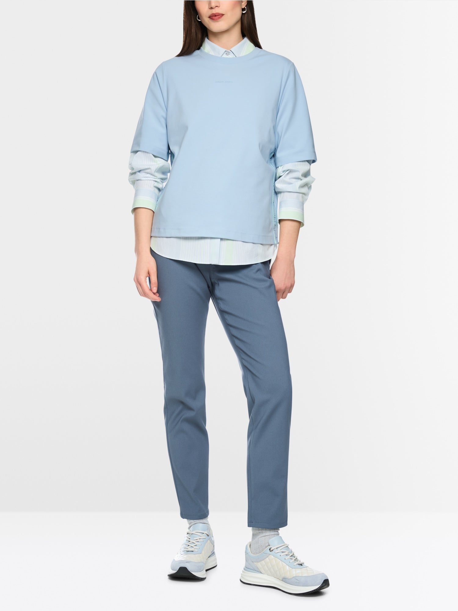 Marc Cain Sports Sporty T-Shirt Niagara Mist BS48.24J54