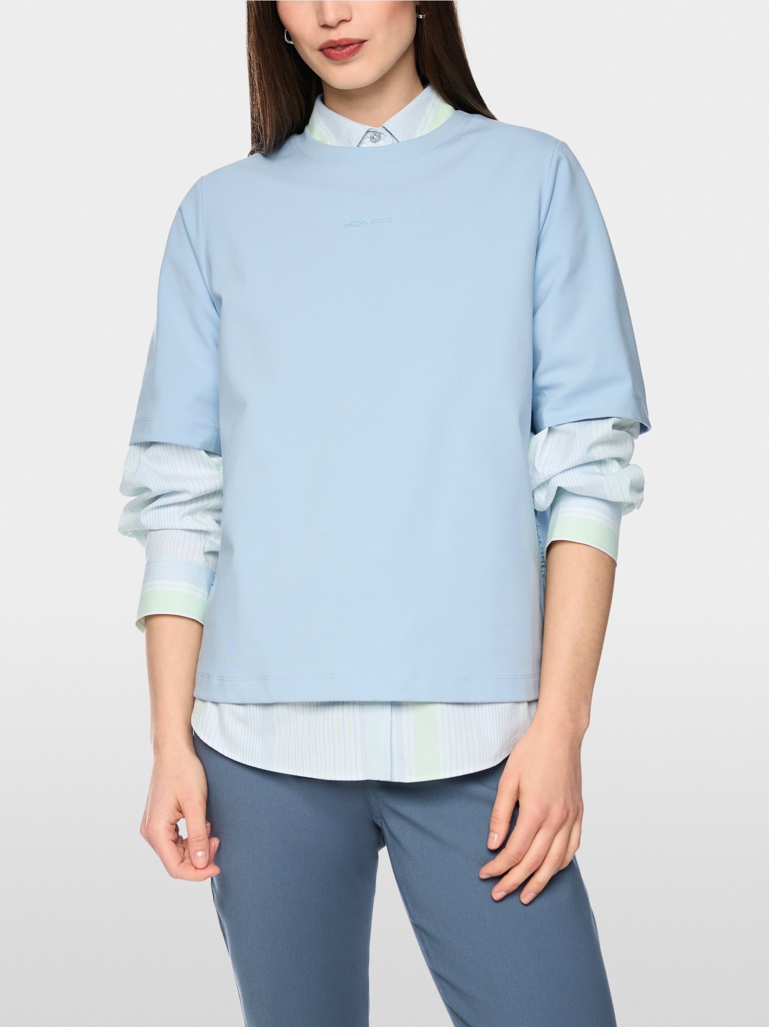 Marc Cain Sports Sporty T-Shirt Niagara Mist BS48.24J54
