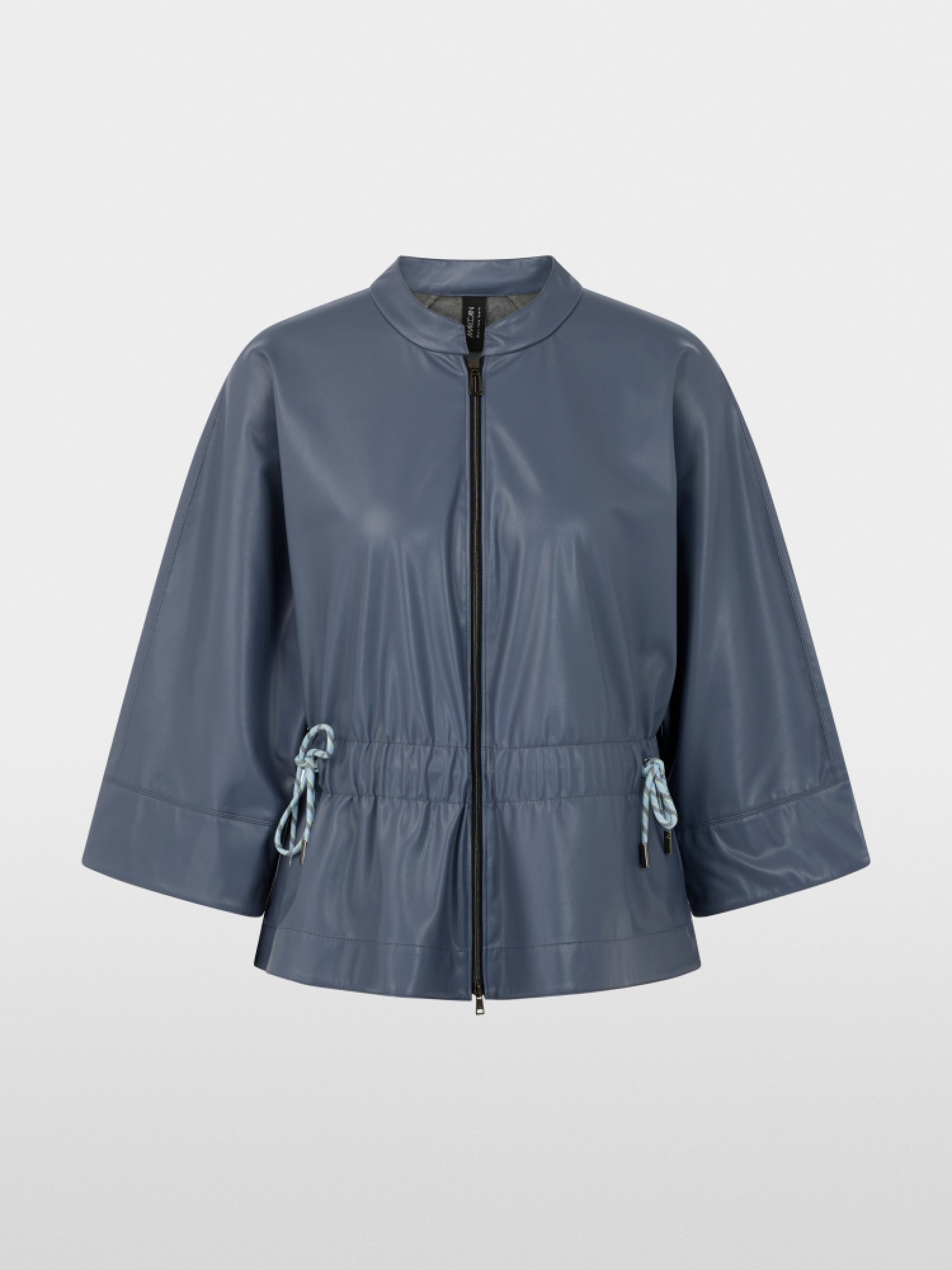 Marc Cain Sports Faux Leather Jacket Grisaille BS31.10J07