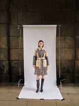 Mos Mosh Aline Check Jacket Doeskin