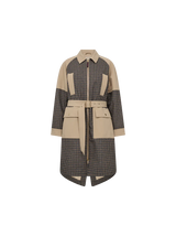 Mos Mosh Aline Check Jacket Doeskin