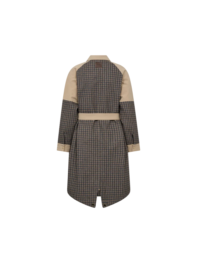 Mos Mosh Aline Check Jacket Doeskin