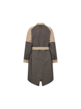 Mos Mosh Aline Check Jacket Doeskin
