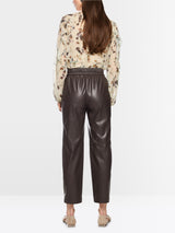 Marc Cain Collections RANCHI Relaxed Fit Pull On Pants After Dark BP81.35J20