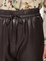 Marc Cain Collections RANCHI Relaxed Fit Pull On Pants After Dark BP81.35J20