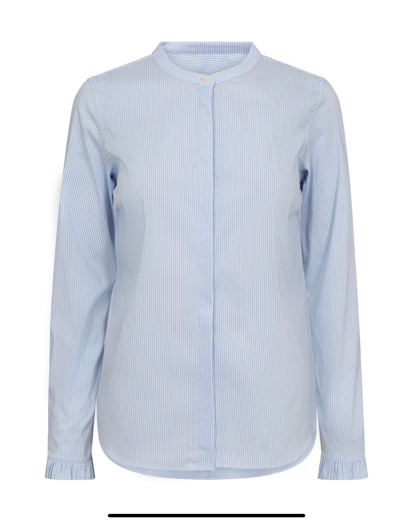Mos Mosh Mattie Stripe Shirt Light Blue