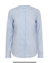 Mos Mosh Mattie Stripe Shirt Light Blue