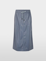 Marc Cain Sports Faux Leather Skirt Grisaille BS71.06J07