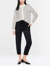Marc Cain Collections Geometric Blouse in a Silk Blend BC51.12W18