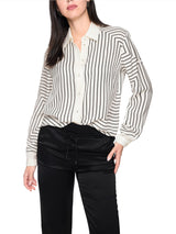 Marc Cain Collections Geometric Blouse in a Silk Blend BC51.12W18