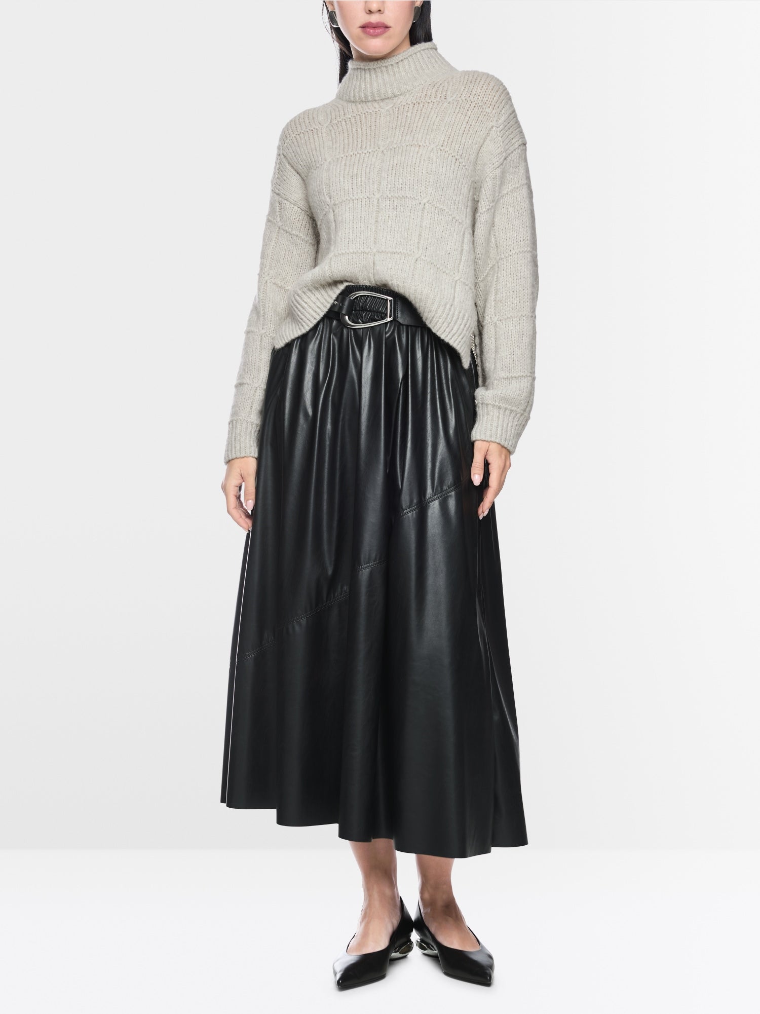 Marc Cain Collections Oversized Sweater Vapour Blue BC41.15M07