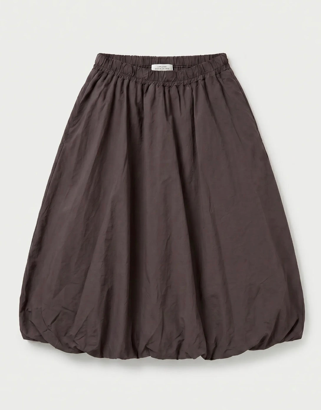 FROCKS Lucy Puff Poplin Skirt Chocolate