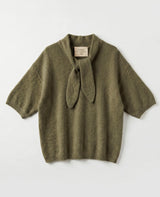 FROCKS Lily Tie SS Sweater Agave