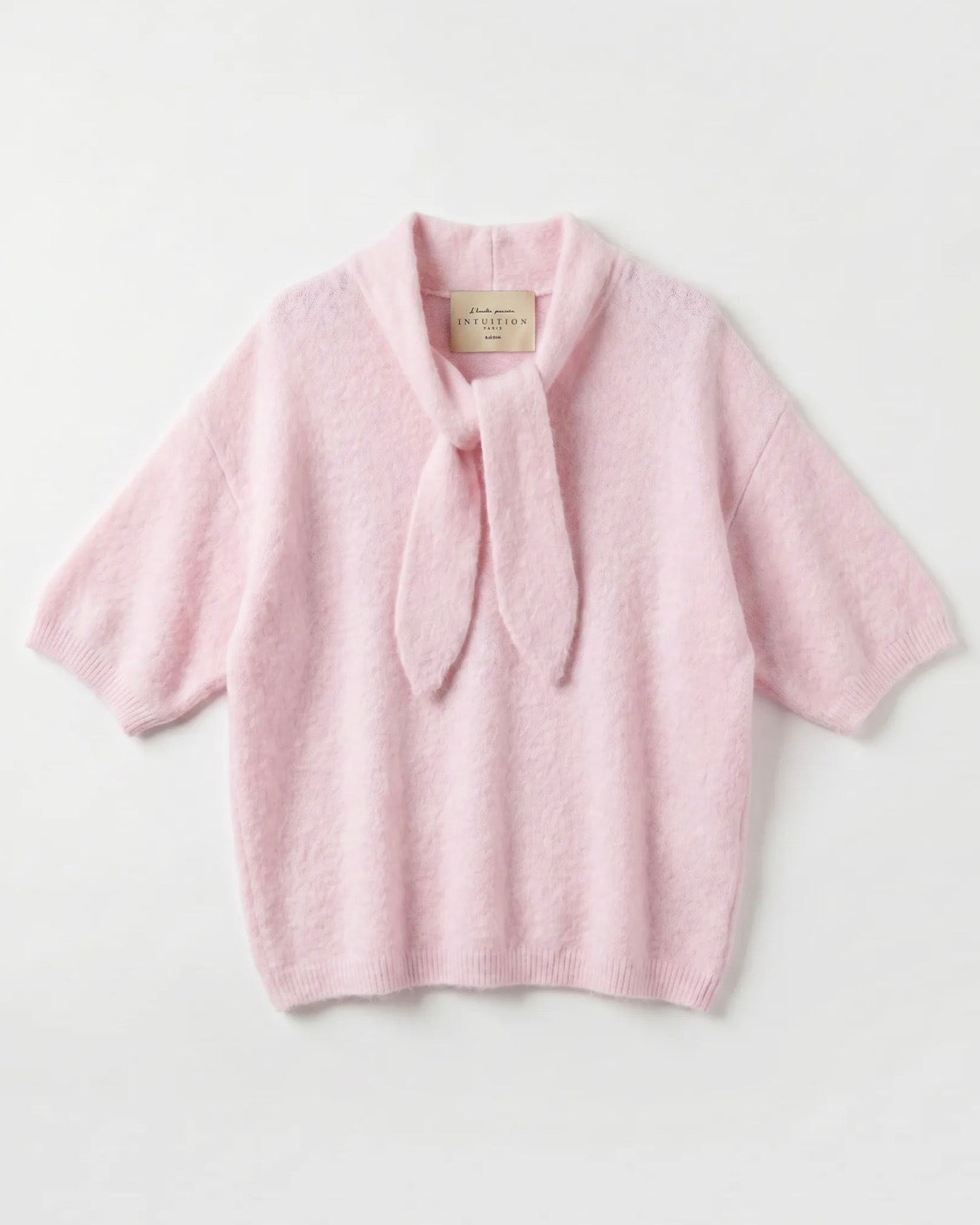 FROCKS Lily Tie SS Sweater Cotton Candy