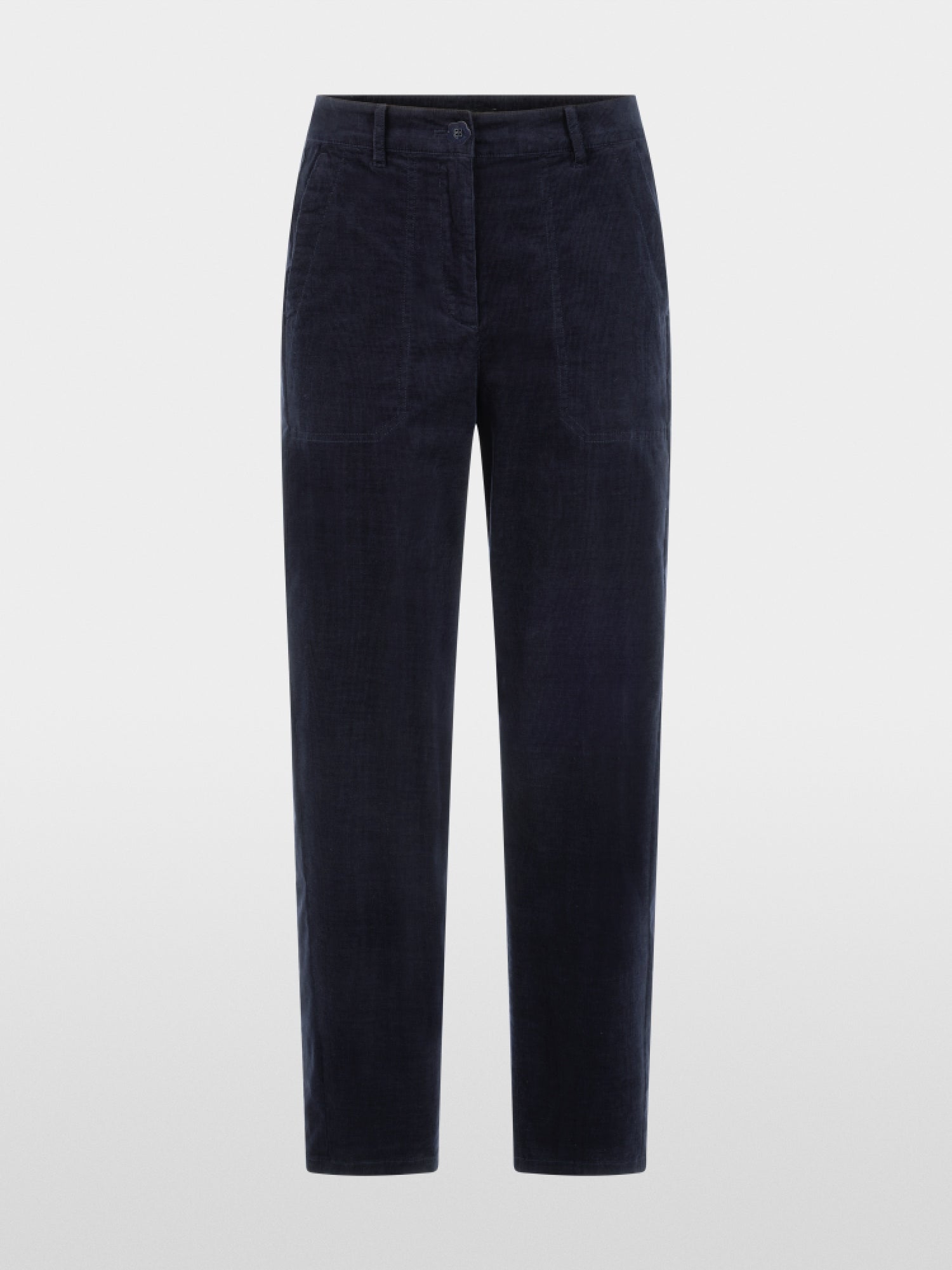Marc Cain Sports RUMA relaxed fit Corduroy Pants Navy BS81.19W21