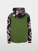 Marc Cain Collections Sporty Cardigan with Floral Pattern BS39.10M54