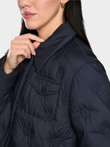 Marc Cain Sports Quilt Coat with Light Down Lining Navy BS11.03W13
