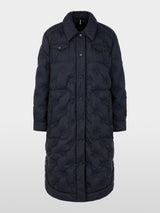 Marc Cain Sports Quilt Coat with Light Down Lining Navy BS11.03W13