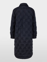 Marc Cain Sports Quilt Coat with Light Down Lining Navy BS11.03W13