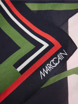 Marc Cain Sports Typographic Print Silk Scarf BSB1.05Z64