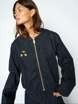 Mos Mosh Val Diani Jacket Dark Blue
