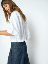 Mos Mosh Maxine Nylah Shirt Bright White