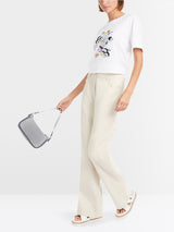 Marc Cain Sports T-Shirt with Sushi Appliqué