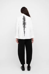 OZAI N KŪ Print Shirt White 777007