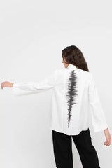 OZAI N KŪ Print Shirt White 777007