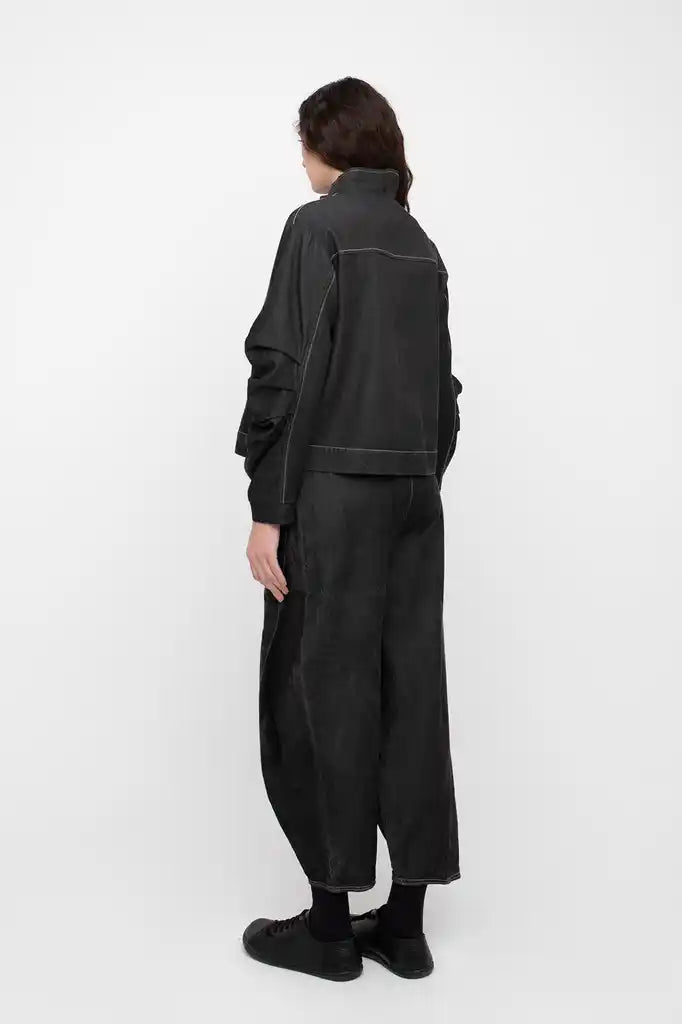OZAI N KŪ Denim Jacket Black 777010