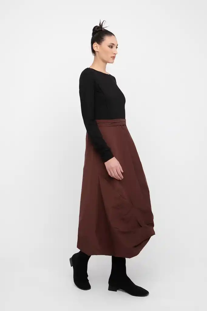 OZAI N KŪ Dress Bitter Chocolate 777044