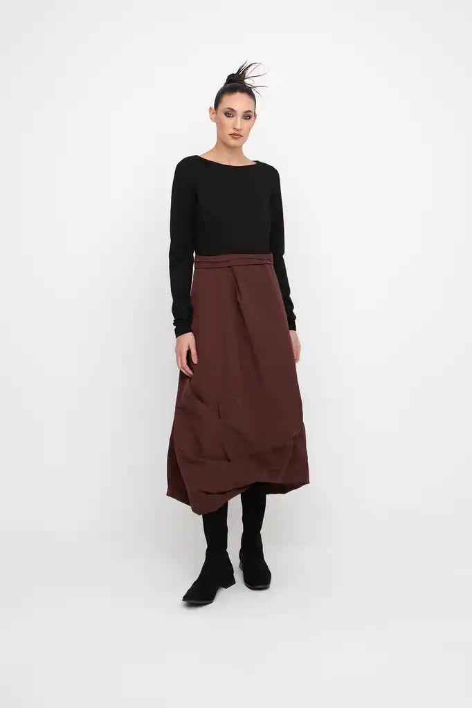 OZAI N KŪ Dress Bitter Chocolate 777044