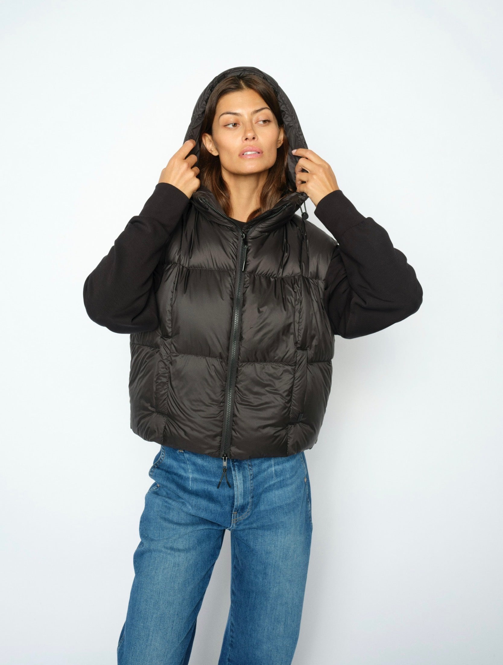 Mos Mosh Kiara Tally Down Vest Black