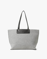 DAY ET Medium Structured Wool Work Bag Mid Grey
