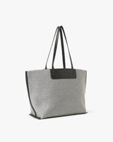 DAY ET Medium Structured Wool Work Bag Mid Grey