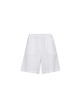 Mos Mosh Emmie Linen Bermuda Short White
