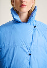 BITTE KAI RAND Feather Down Jacket Lake Blue
