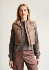 BITTE KAI RAND Feather Down Gilet Deer