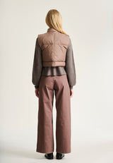 BITTE KAI RAND Feather Down Gilet Deer